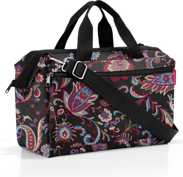 reisenthel Schultertasche Allrounder S pocket Paisley Black