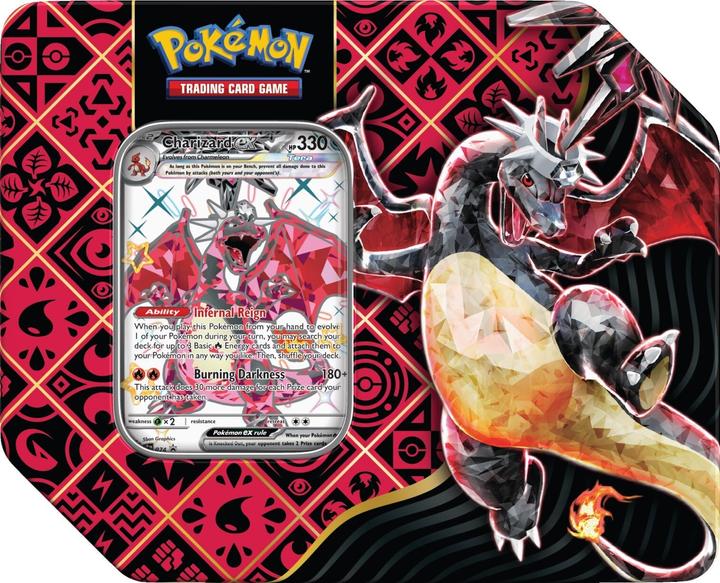 Actual product image Pokémon TCG SV4.5 Tin 5 Booster (English, Booster Pack)