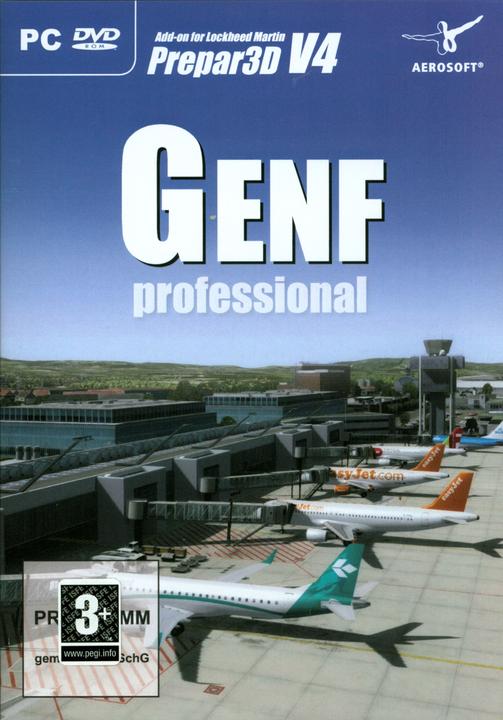 Produktbild Aerosoft Genf professional Prepar3D V4 (PC, DE)