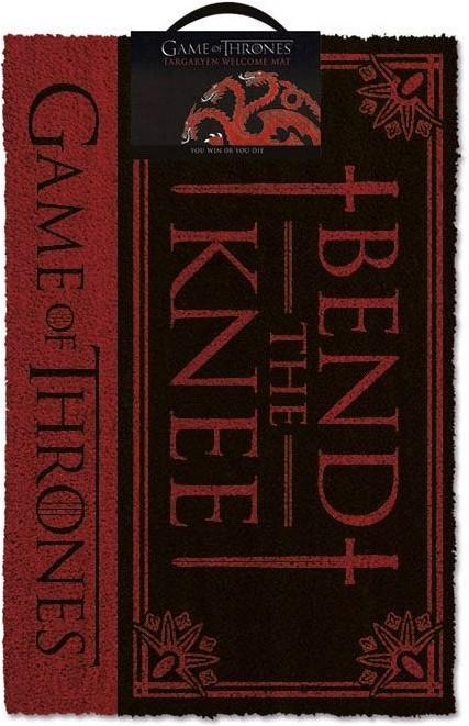 Actual product image Pyramid Game of Thrones: Bend the Knee - Doormat (40 x 60 cm)