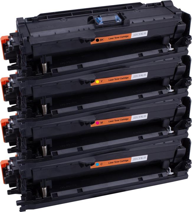 Image du produit Plutoos HP CE260X, CE2601A, CE262A, CE263A 649X 649A toner XXL compatible, jeu de 4 couleurs