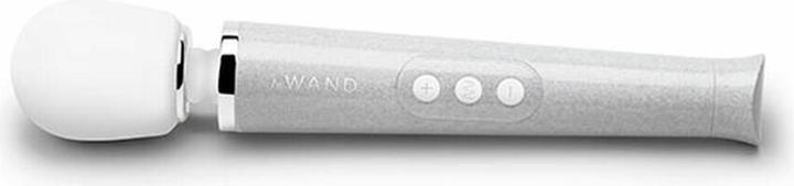 Actual product image Le Wand Petite All That Glimmers Rechargeable Vibrating Massager White