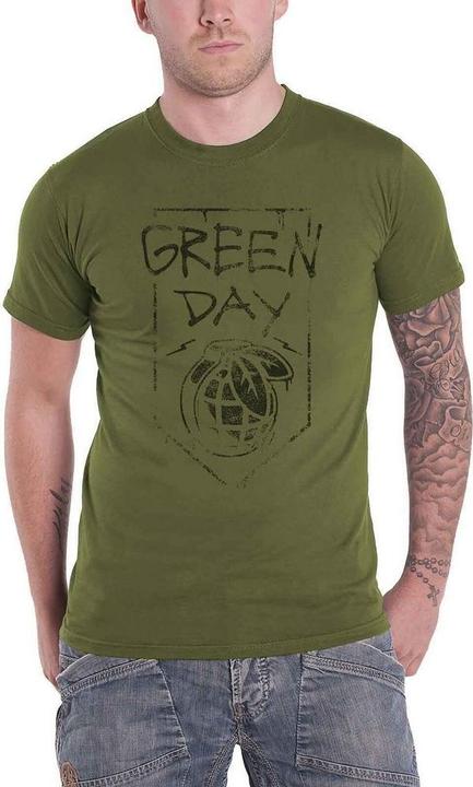 Actual product image Green Day T-shirt grenade adults (XXL)