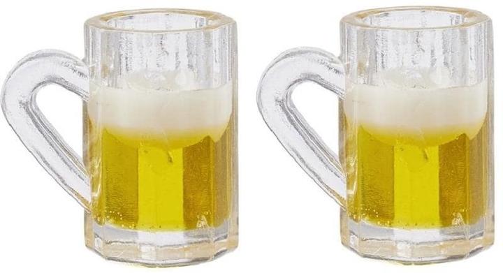 Produktbild Hobby Fun Mini-Utensilien Bierglas 1.5 cm, 2 Stück (0.03 l, 2 x)