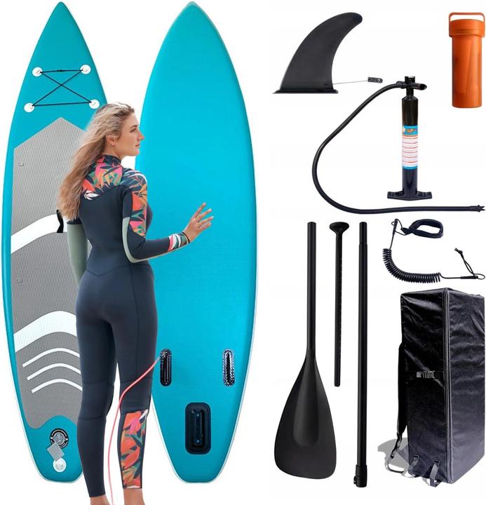 Extralink SUP Board 320cm | Aufblasbares Board + Paddel | Set