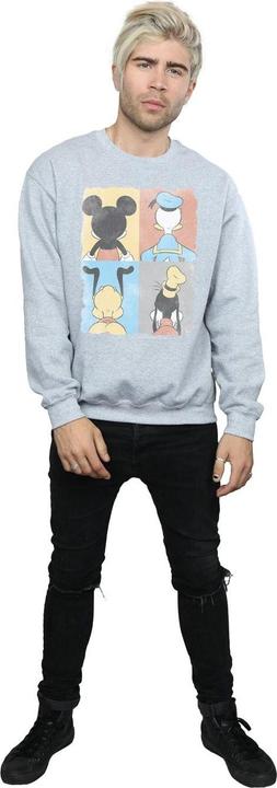 Immagine prodotto Disney Mickey Mouse Four Backs Felpa Uomo (L)