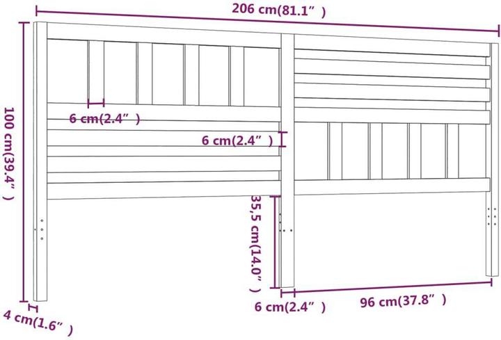 Immagine prodotto VidaXL Kipper (206 x 4 x 100 cm)