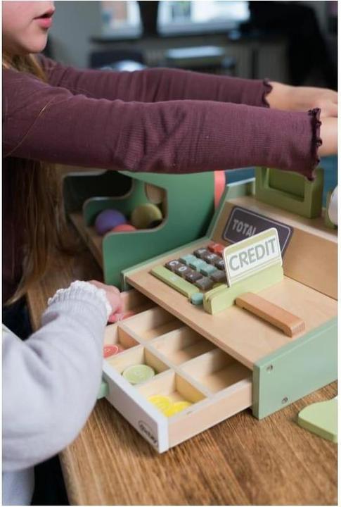 Actual product image dantoy Wooden Cash register set (4770)