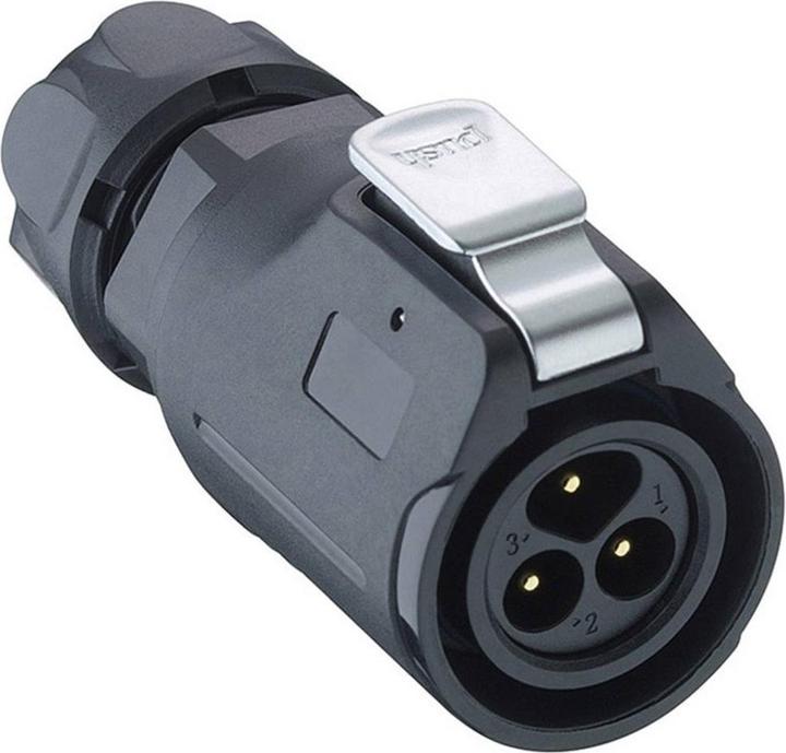 Lumberg 0251 02 Circular plug connector Plug, straight Total number of poles: 2 1 pc.