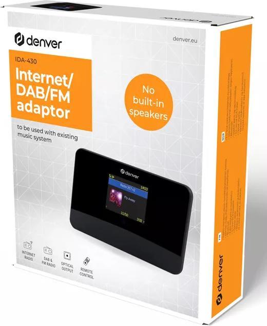 Actual product image Denver IDA-430 (DAB, FM, Bluetooth, Wi-Fi)