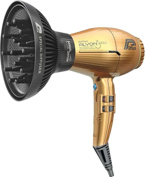 Actual product image Parlux Hairdryer Alyon Ionic, gold with Magic Sense