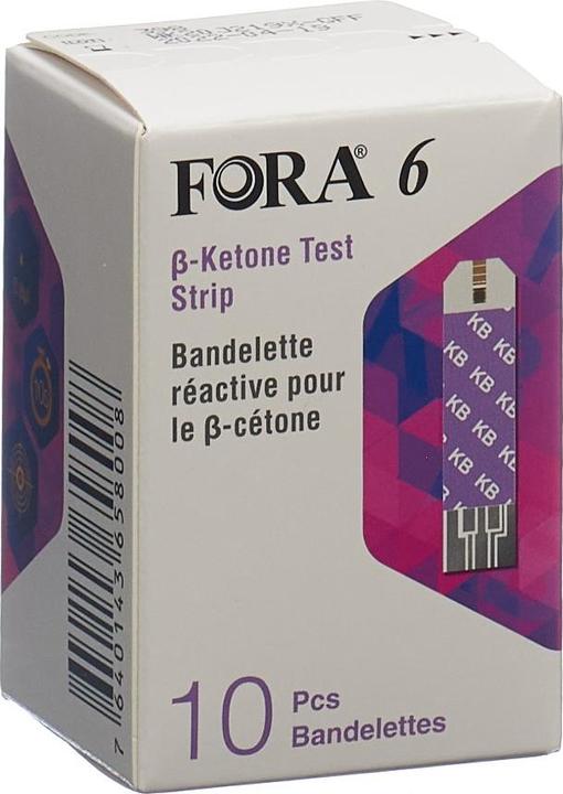 Produktbild Fora 6 β-Keton Teststreifen (Teststreifen)