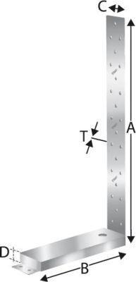 Simpson Strong-Tie Simpson SST Zuganker HD340M12G-B
