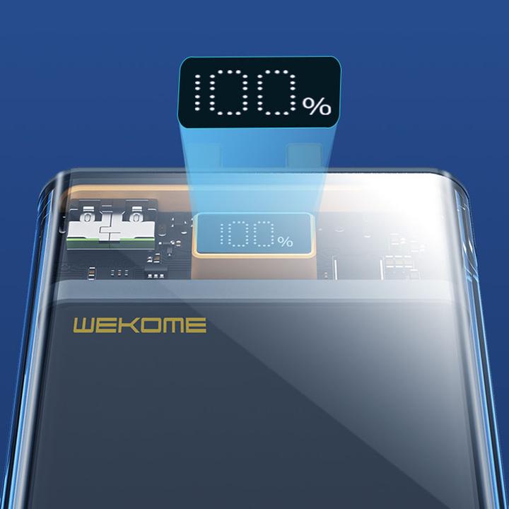 Actual product image Wekome Power bank Super Charging with int (10000 mAh, 20 W)