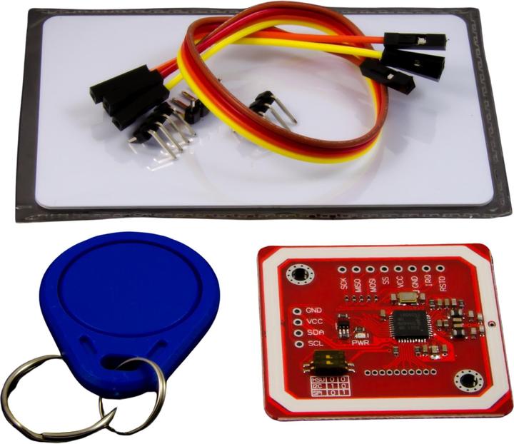 Actual product image Purecrea PN532 NFC RFID Module V3 Set with RFID Card and Key