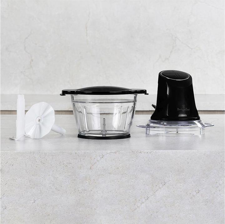 Immagine prodotto BerlingerHaus Haus Zerkleinerer 1 Liter Black Silver Collection (1000 ml, 500 W)