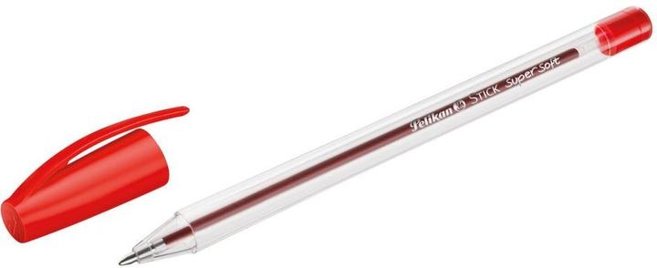 Actual product image Pelikan STICK SUPER - Ballpoint pen (Red, 12 x)