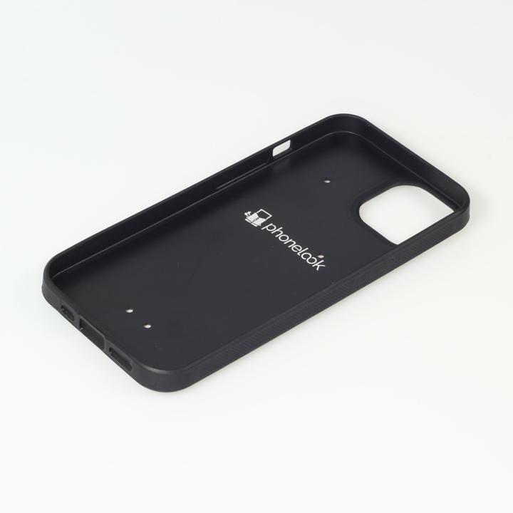 Actual product image PhoneLook Cover silicone black Halloween 2023 rose and skeleton (Apple iPhone 13)
