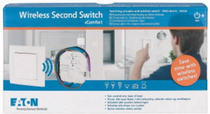 Produktbild Eaton xComfort Funk-Schaltaktor, Funk-Wandtaster CPAD-00/215 (Schaltaktor)