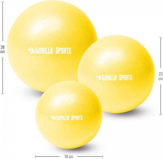 Image du produit Gorilla Sports Pilates Ball (28 cm)