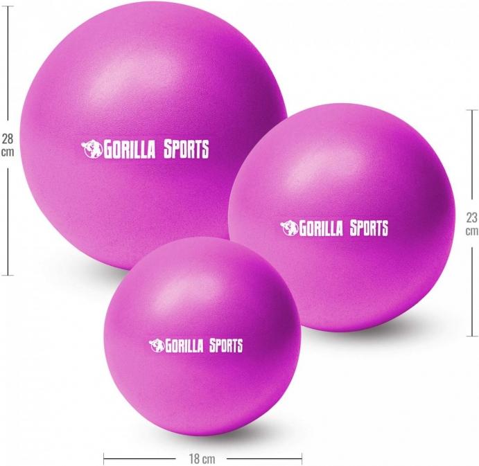 Image du produit Gorilla Sports Balle Pilates (28 cm)