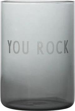 Actual product image Design Letters Favourite drinking glass Rock (0.35 l)