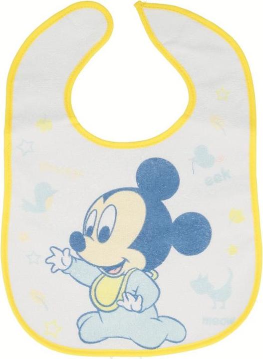 Actual product image Mickey Mouse - Klett-Lätzchen (2 Stück)