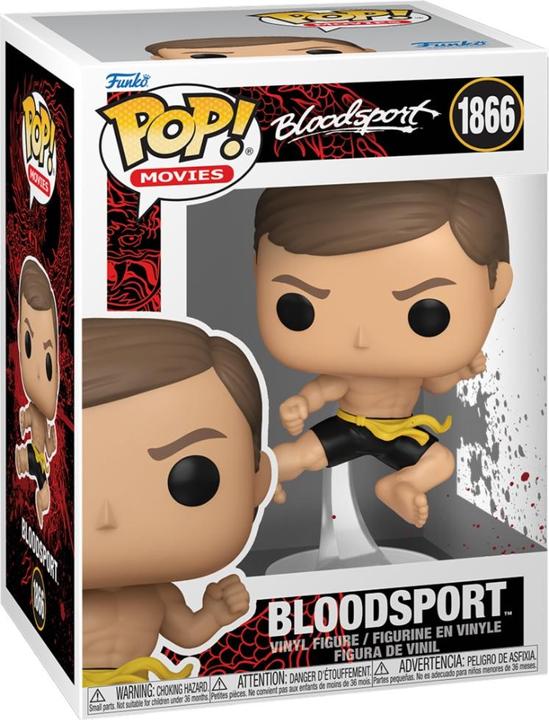 Immagine prodotto Funko Bloodsport - Una storia vera Pop! film in vinile con Franchi Dux 9 cm