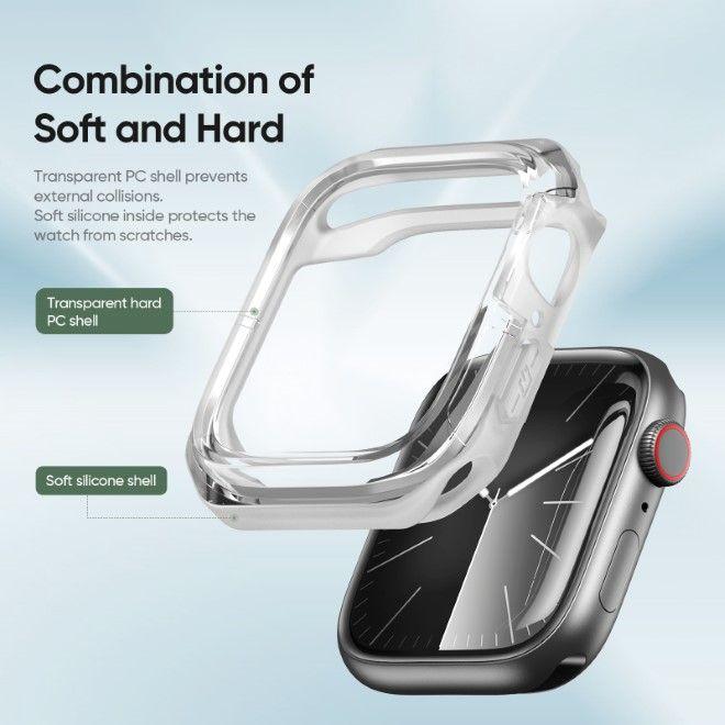 Immagine prodotto Dux Ducis Tamo custodia protettiva Apple Watch Series 7/8/9 Custodia 41mm - Trasparente
