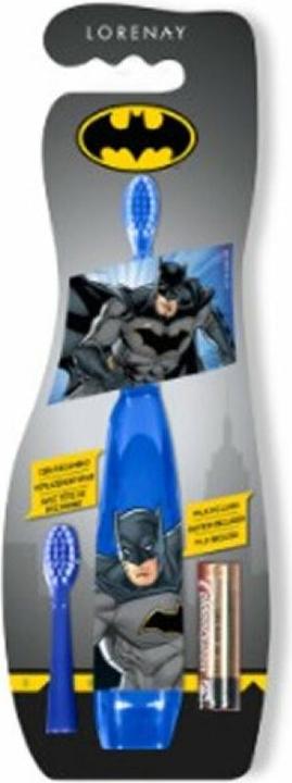 Actual product image Batman Electric Toothbrush with Two Heads and Battery