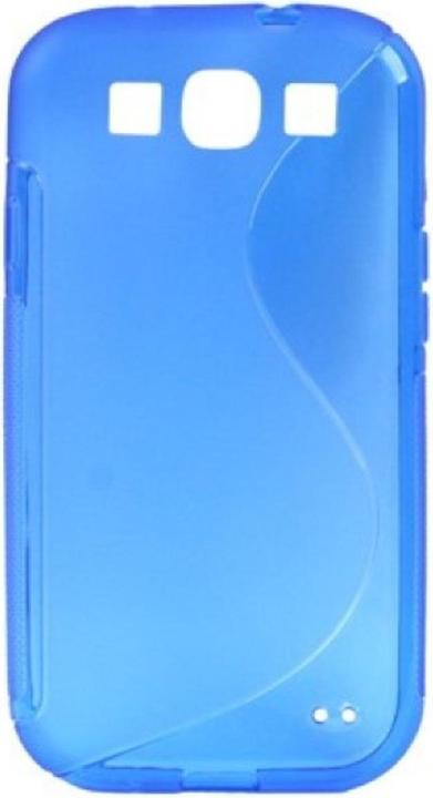 Produktbild König Design Schutzhülle TPU Case für Handy Samsung I9300 Galaxy S3 Transparent Blau (Samsung Galaxy S3 LTE i9305, Samsung Galaxy S3 i9300)