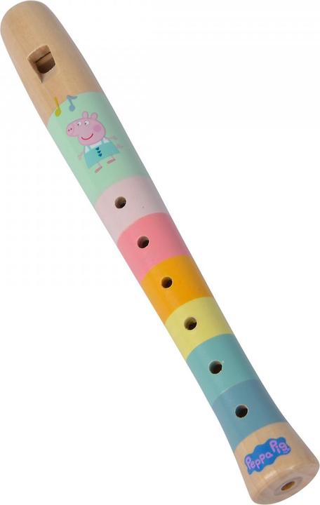 Eichhorn Peppa Pig Wooden Flute 20cm (German)