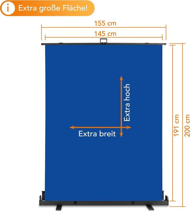 Produktbild Walimex pro Roll-up Panel (155 cm, 200 cm)
