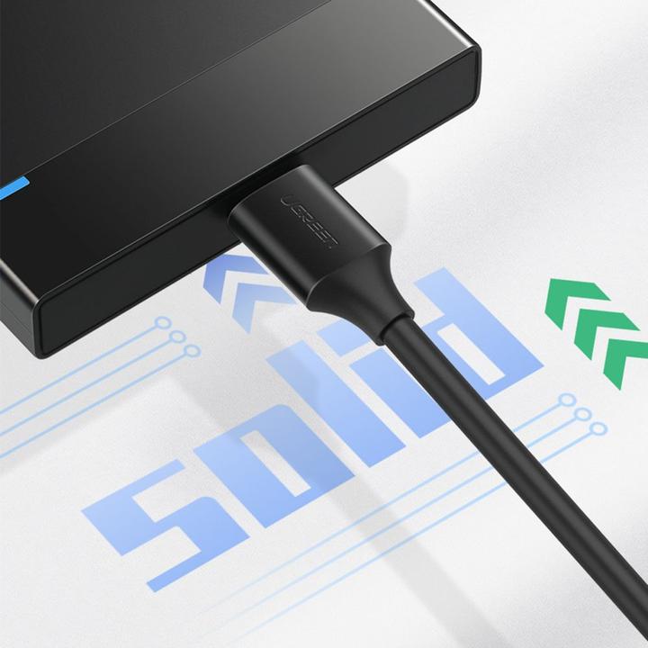 Image du produit Ugreen USB A – Micro USB B (1 m, USB 3.2 Gen 1)