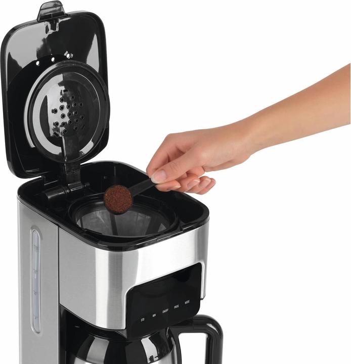 Produktbild Beem Filterkaffeemaschine Fresh Aroma Touch, 800W Schwarz/Silber