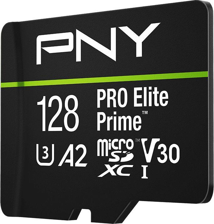 Produktbild PNY PRO ELITE PRIME 128GB (128 GB, microSDXC, U3, UHS-I)