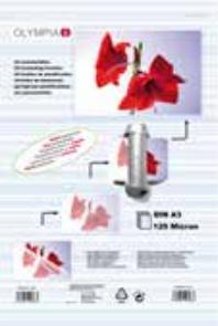 Actual product image Olympia 1x25 laminating foils DIN A3 125 micron (A3, 25 Piece, 125 µm)