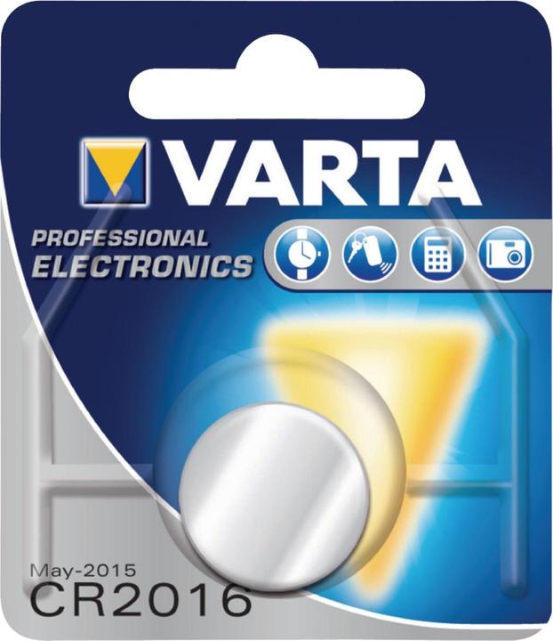 Actual product image Varta Cr2016 (1 pcs., CR2016, 87 mAh)