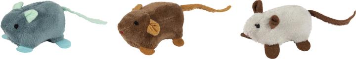 Karlie Topo di peluche con erba gatta (Catmint giocattolo)