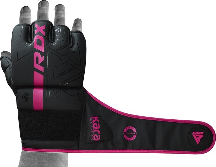 Actual product image Rdx Grappling Gloves F6 Matte Pink-L (L)