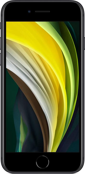 Produktbild Apple iPhone SE (2nd Gen) (128 GB, Black, 4.70", SIM + eSIM, 12 Mpx, 4G)