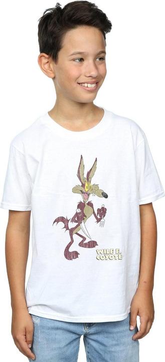 Immagine prodotto Looney Tunes Wile E Coyote Distressed Maglietta Ragazzi (128)