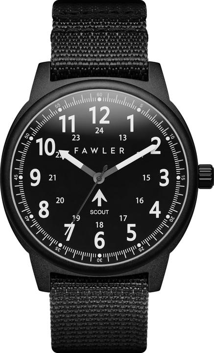 Actual product image Fawler Scout (Analogue wristwatch, 40 mm)
