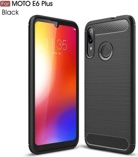 Actual product image MU Style Carbon Fiber TPU Softcase Series (Motorola Moto E6 Plus)