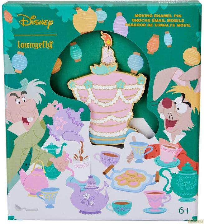Loungefly Disney by Ansteck-Pins Unbirthday Cake 3" Limited Edition 8 cm