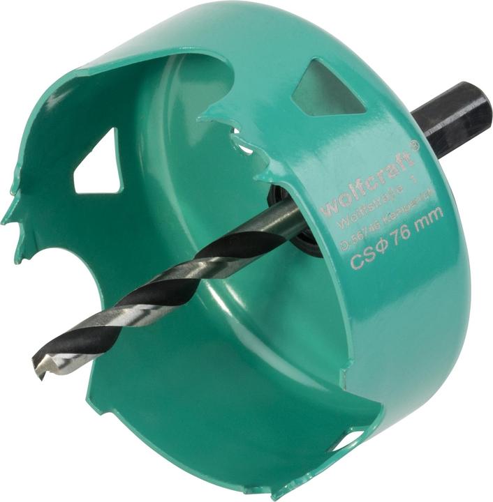 Produktbild wolfcraft 1 Carbonstahl-Lochsäge (105 mm)