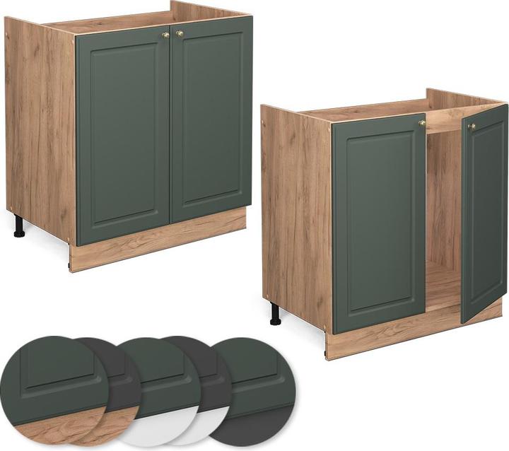 Actual product image Vicco Spülenunterschrank Fame-Line (80 x 60 x 81.5 cm)