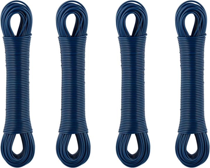 Relaxdays 4x Wäscheleine (30 m)