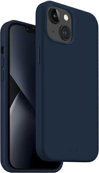 Image du produit Uniq étui Lino iPhone 14 6,1" niebieski/bleu marine (Apple iPhone 14)