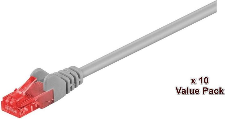 Image du produit MicroConnect Câble réseau UTP Cat6 3m Grey Gris (U/FTP, CAT6, 3 m)